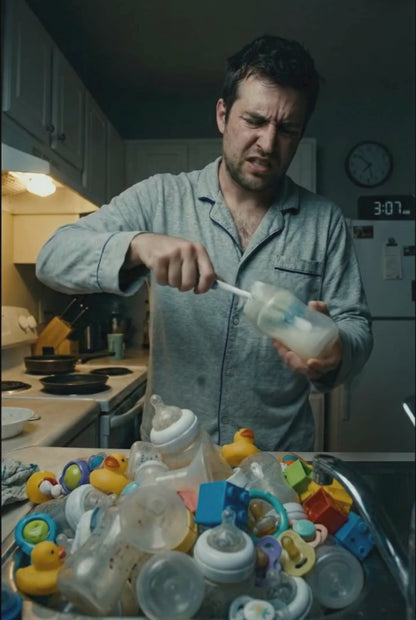 Baby Bubble - Jabón de Teteros, Accesorios y Juguetes para Bebé - 500ml